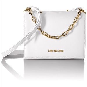 Love Moschino White Crossbody Bag